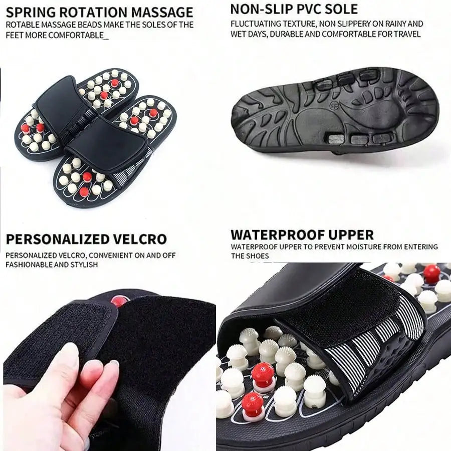 ReliefStep Acupressure Slippers – Walk Your Pain Away!